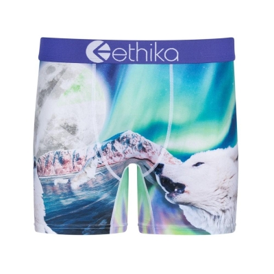 Ethika Aurora Wolves Mid Boxers Herr Olika Färger | CPF603847