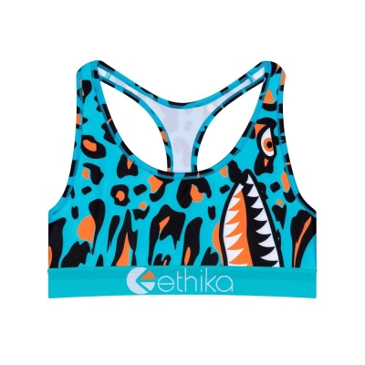 Ethika BMR Sports BH Tjej Leopard | UFZ412870