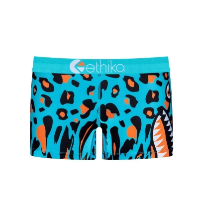 Ethika BMR Staple Underkläder Tjej Leopard | SZR018269