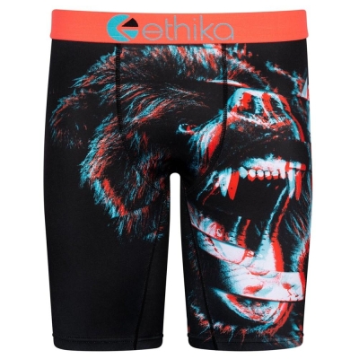 Ethika Bear Matrix 3D Staple Underwear Herr Svarta | BDM062341