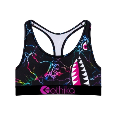 Ethika Bomber Rainbow Sports BH Tjej Olika Färger | EBC834210