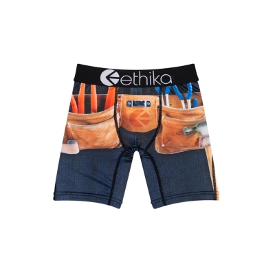 Ethika DIY Dad Staple Underkläder Pojke Marinblå | SYN540631