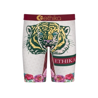 Ethika Ethikafication Staple Underkläder Pojke Vita Vinröda | ZXD508721