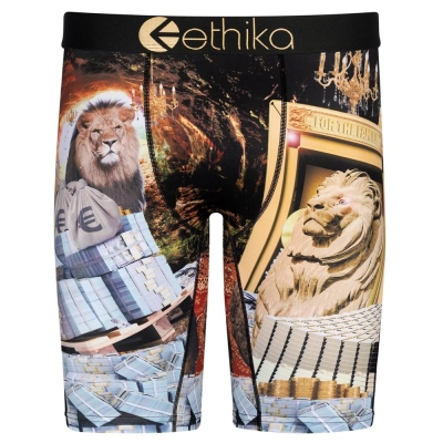 Ethika Lions Den Staple Underwear Herr Svarta | SNR534271