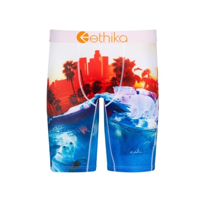 Ethika Polar World Staple Underkläder Pojke Blå Röda | QMU950684