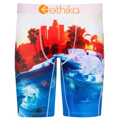 Ethika Polar World Staple Underwear Herr Blå Röda | WLY709462