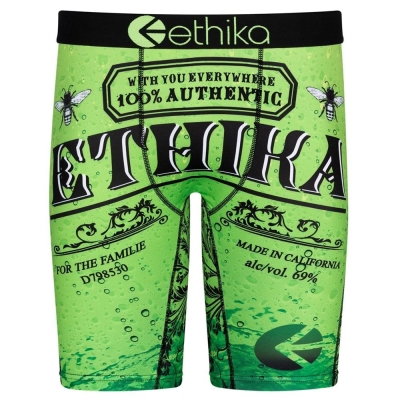 Ethika Shots Up Staple Underwear Herr Gröna | YAT210986