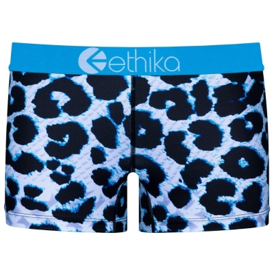 Ethika Stud Staple Underwear Dam Leopard | HJV408962