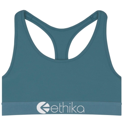 Ethika SubZero Icy Sport Bh Dam Blå | XRL038976