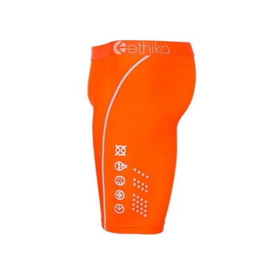 Ethika SubZero Neon Staple Underkläder Pojke Orange | WMH847951