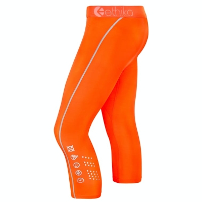 Ethika Subzero 3/4 Strumpbyxor Herr Orange | RDB267413