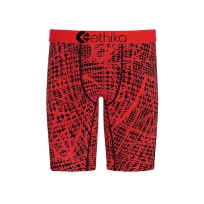 Ethika Traffic Cone Staple Underkläder Pojke Röda | PQN285149