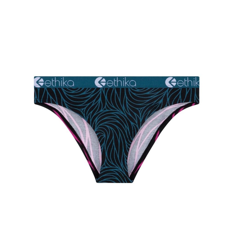 Ethika 2 Sway Bikini Underkläder Tjej Marinblå | TNV279468