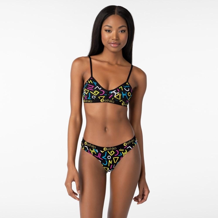 Ethika 90's Retro String Dam Olika Färger | WUD859430