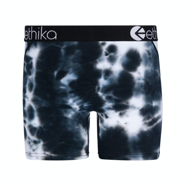 Ethika Acid Dye Mid Boxers Herr Marinblå Vita | TEU307829