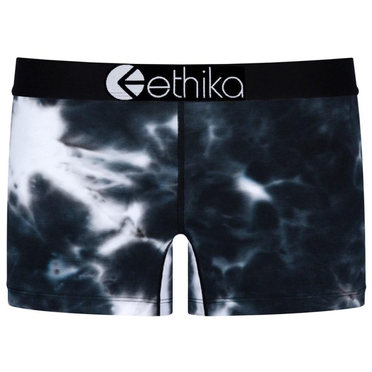 Ethika Acid Dye Staple Underwear Dam Marinblå Vita | PFY897132