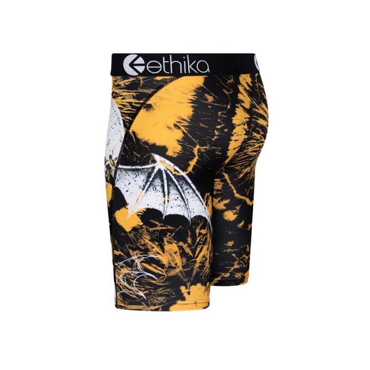 Ethika Acid Wash Staple Underkläder Pojke Guld Svarta | LHY780453