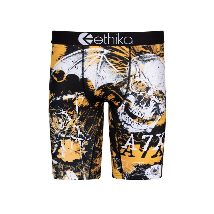 Ethika Acid Wash Staple Underkläder Pojke Guld Svarta | LHY780453