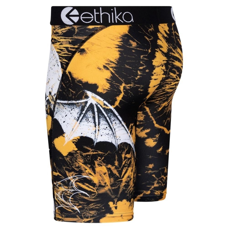 Ethika Acid Wash Staple Underwear Herr Guld Svarta | EWT364795