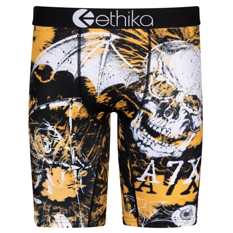 Ethika Acid Wash Staple Underwear Herr Guld Svarta | EWT364795