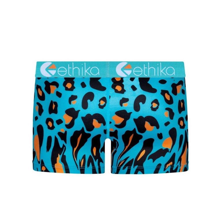 Ethika BMR Staple Underkläder Tjej Leopard | SZR018269