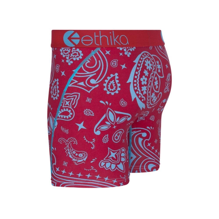 Ethika Bandana Love Mid Boxers Herr Röda | RWX382147