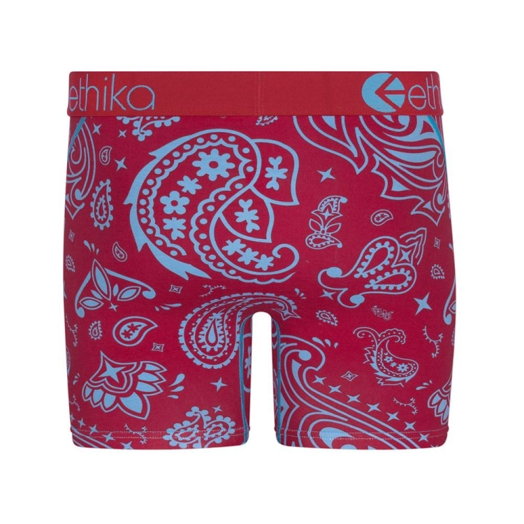 Ethika Bandana Love Mid Boxers Herr Röda | RWX382147