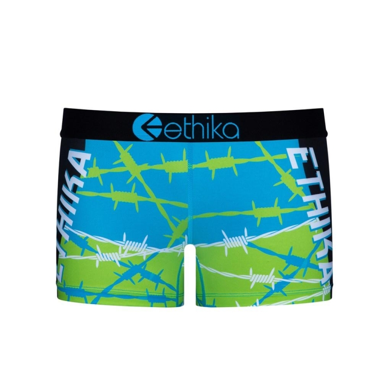 Ethika Barbed Wire Staple Underkläder Tjej Gröna Blå | ZNU693721