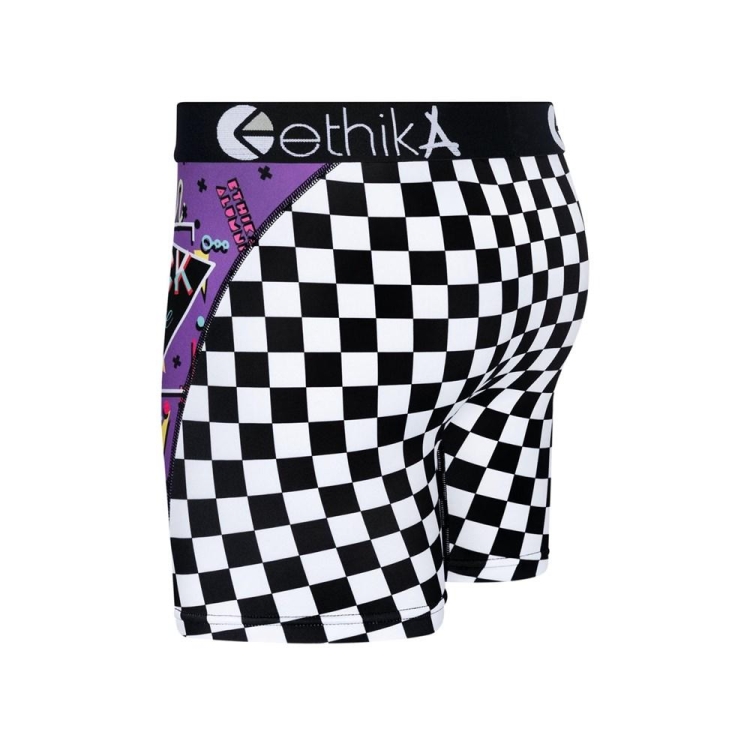 Ethika Better Times Mid Boxers Herr Lila | LNE159324