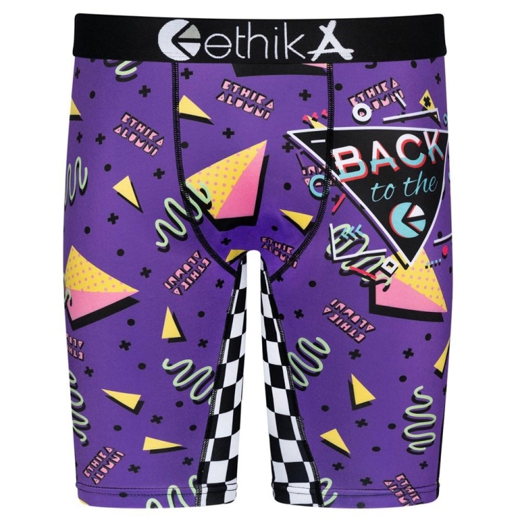 Ethika Better Times Staple Underwear Herr Lila | LGD490375