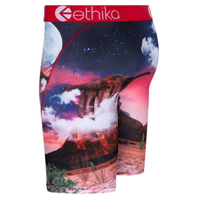 Ethika Burnerz Staple Underwear Herr Röda | HYR103465