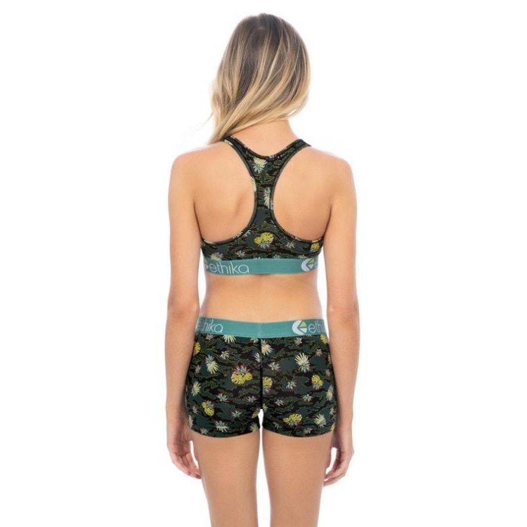 Ethika Camo Paradise Sport Bh Dam Gröna | GHP230476