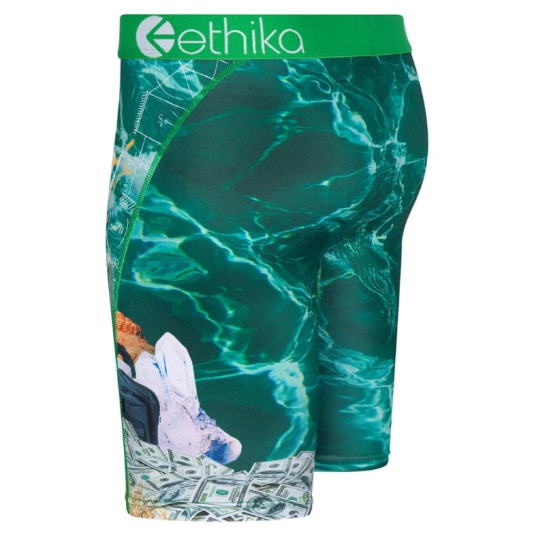 Ethika Cookin Staple Underwear Herr Gröna | ZQB842135