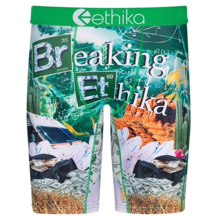 Ethika Cookin Staple Underwear Herr Gröna | ZQB842135