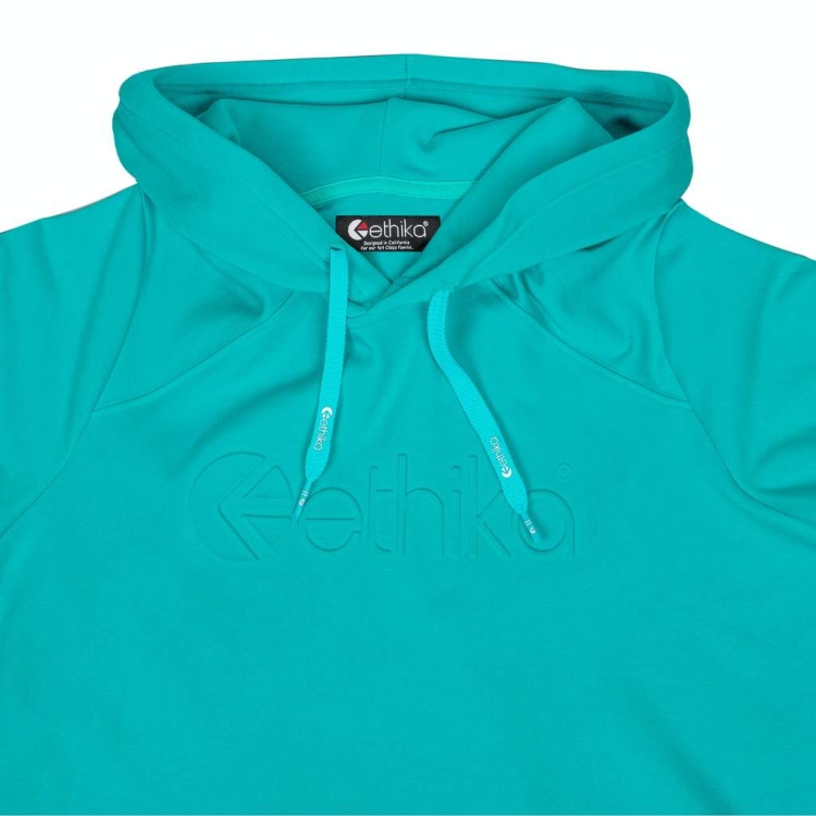 Ethika Cropped Hoodie Dam Turkos | RSU971325