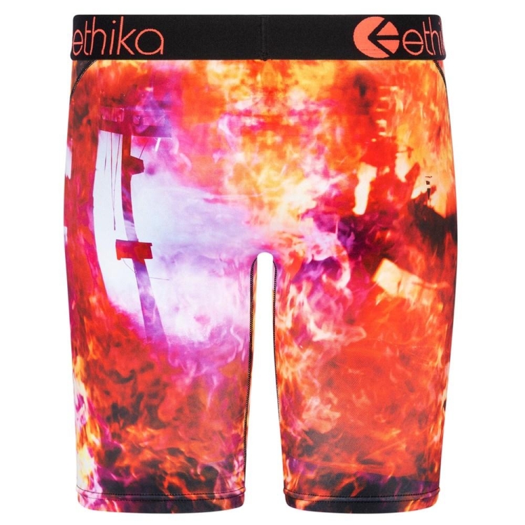 Ethika Damsel Staple Underwear Herr Orange | QBE190538