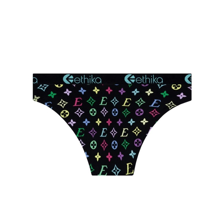 Ethika Drip Bikini Underkläder Tjej Svarta | ZYI082591