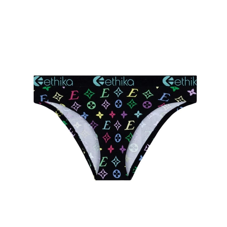 Ethika Drip Bikini Underkläder Tjej Svarta | ZYI082591