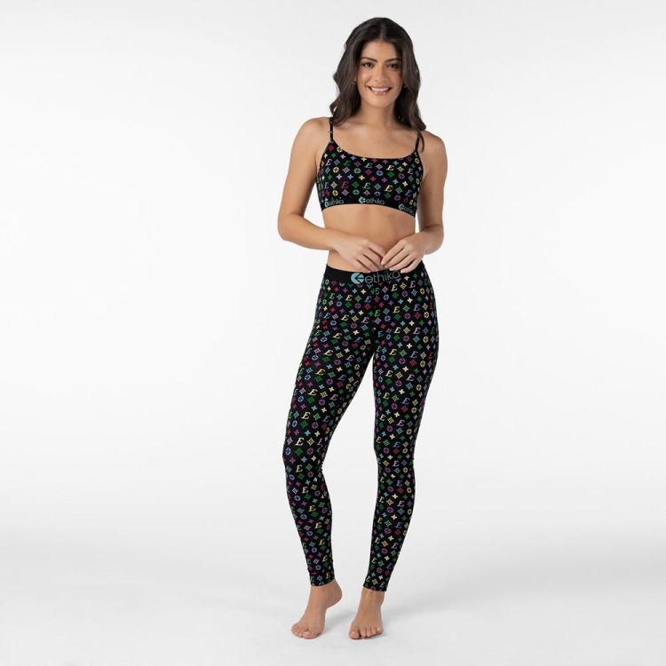 Ethika Drip Leggings Dam Svarta | GLV805943