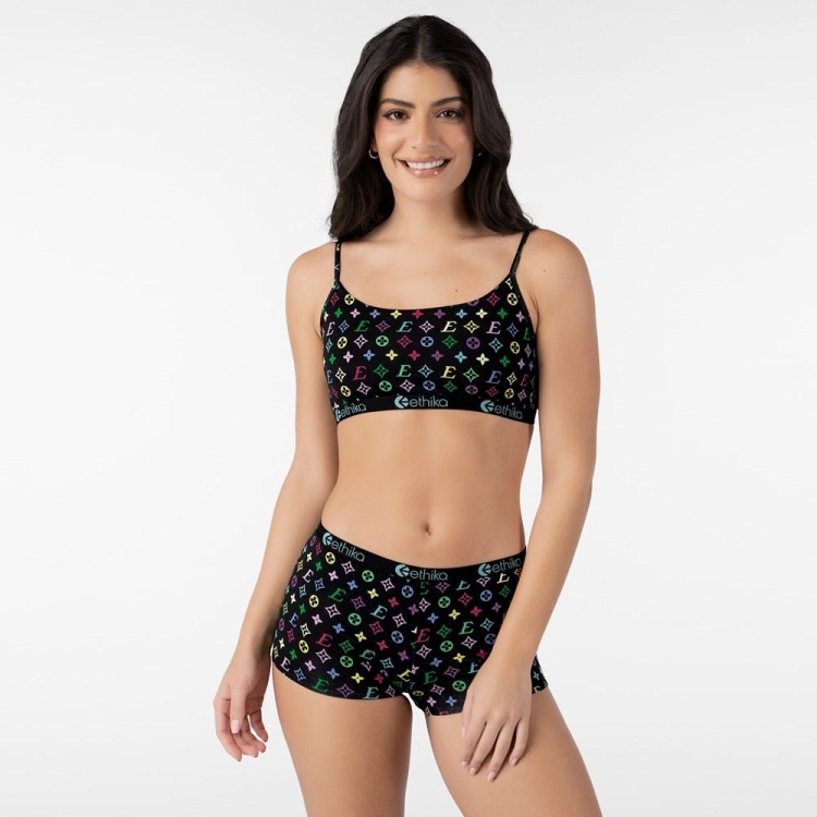 Ethika Drip Pullover Bra Dam Svarta | FXE547801