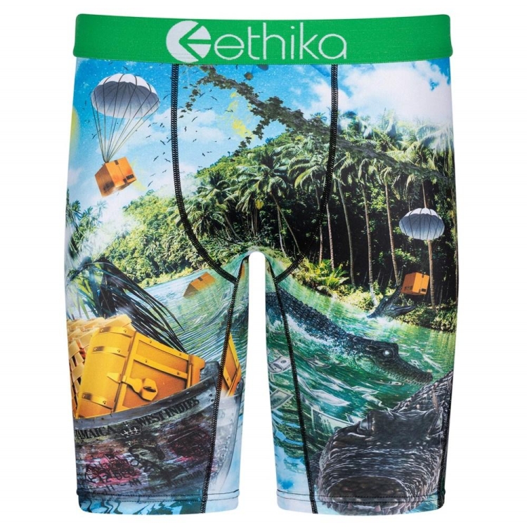 Ethika Dundee Staple Underwear Herr Gröna | OJR813267