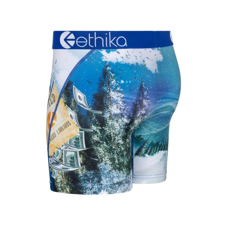 Ethika El Mid Boxers Herr Blå | VYZ728153