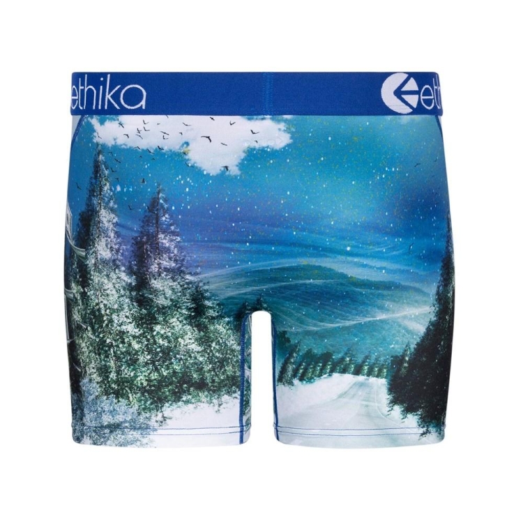 Ethika El Mid Boxers Herr Blå | VYZ728153