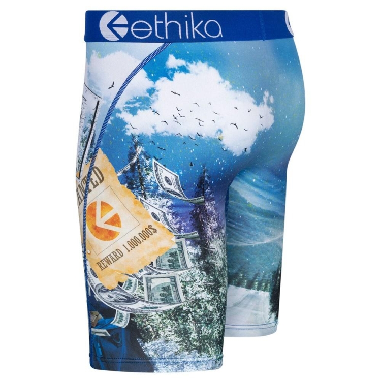 Ethika El Staple Underwear Herr Blå | ETY193740