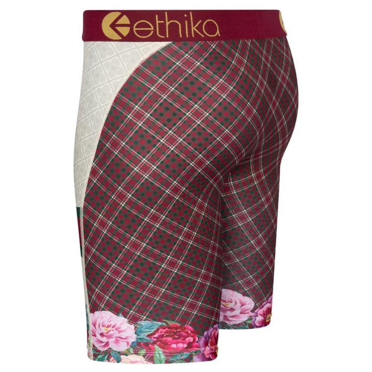 Ethika Ethikafication Staple Underwear Herr Vita Vinröda | CHU950168