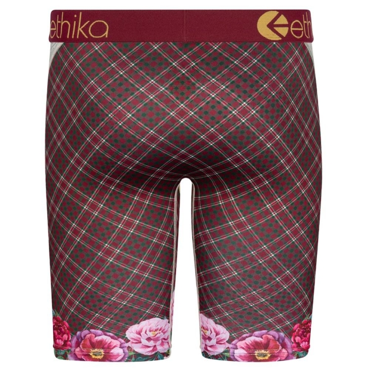 Ethika Ethikafication Staple Underwear Herr Vita Vinröda | CHU950168