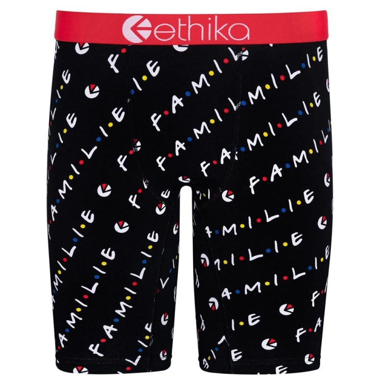 Ethika Familie Staple Underwear Herr Svarta | BMG920431