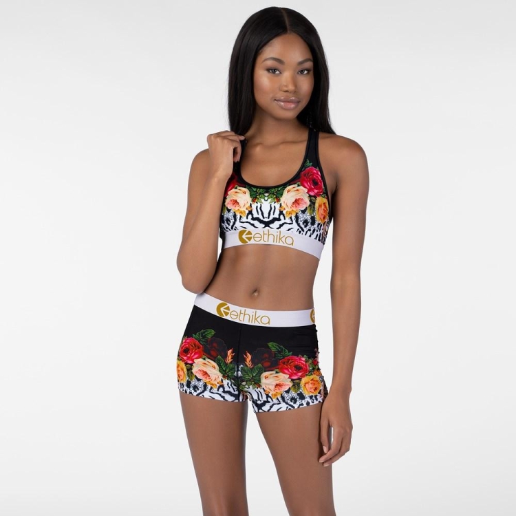 Ethika Floral Jungle Staple Underwear Dam Olika Färger | IEF427093