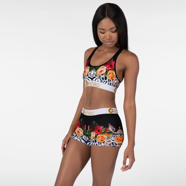 Ethika Floral Jungle Staple Underwear Dam Olika Färger | IEF427093