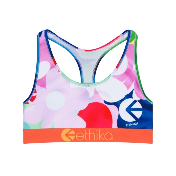 Ethika Flower Boyz Sports BH Tjej Olika Färger | YWN174925